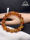 Vòng Tay Đá Hổ Phách Đường Kính Hạt 15 (mm)