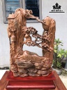 Tượng Phật Niết Bàn Gỗ Đinh Hương Cao 55 Ngang 39 Sâu 11 (cm)