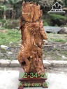 Tượng Tam Ngư Hóa Rồng Gỗ Hương Cao Cả Kỷ 92 Ngang 34 Sâu 20 (cm)