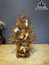 Bình Hoa Mai Gỗ Hương Cao 83 Ngang 46 Sâu 26 (cm)