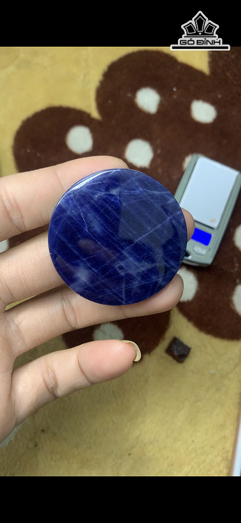Viên Đá Sapphire Cao 7 Ngang 45 Sâu 45 (mm) 195,15cts