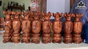 Cặp Bình Gỗ Chiu Liu Cao 58 Đường Kính 18-19 (cm)