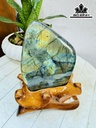 Tác Phẩm Đá Xà Cừ (Labradorite) Cao 20 Ngang 10 (cm) 1,8kg