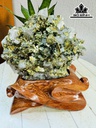 Vàng Găm Tinh Thể Đá Pyrite Cao 20 Ngang 16 (cm) 3,2kg