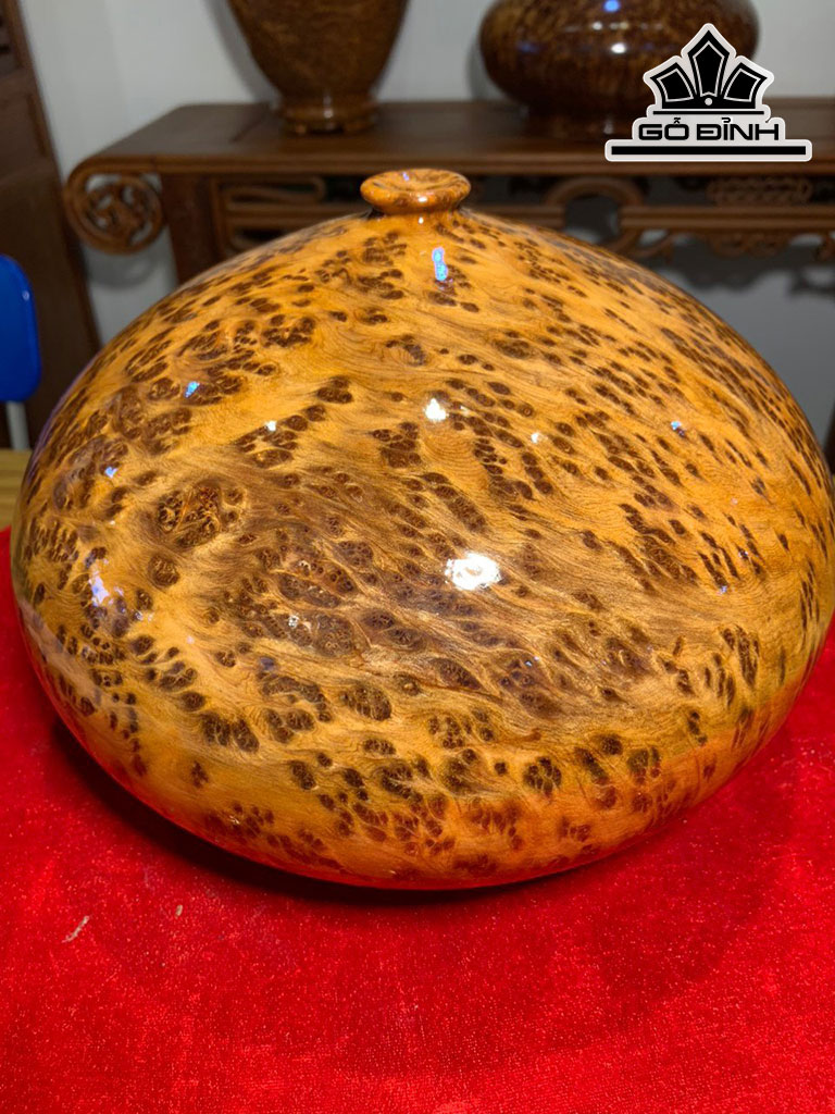 Chum Phú Quý Gỗ Nu Ngọc Am Cao 28 Đường Kính 28 (cm)