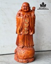 Tượng Phật Di Lặc Chúc Phúc Gỗ Hương Cao 170 Ngang 58 Sâu 54 (cm)