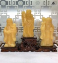 Bộ Tam Đa Phúc Lộc Thọ Đá Ngọc Hoàng Long