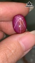 Viên Đá Ruby Sao Kép Yên Bái 12,15cts