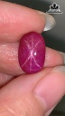 Viên Đá Ruby Sao Lục Yên Đỏ Huyết 7,45cts