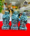 Bộ Tam Đa Phúc Lộc Thọ Đá Ấn Độ Cao 20 (cm)