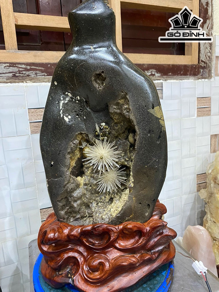 Bông Hoa Ưu Đàm Đá Trầm Tích Cao 50 (cm) 14,7kg