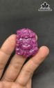 Mặt Dây Chuyền Tượng Di Lặc Đá Ruby 147cts