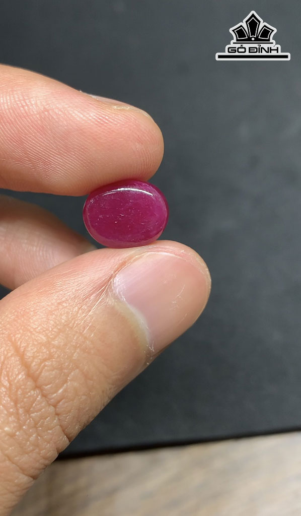 Viên Đá Ruby Yên Bái 5,6cts
