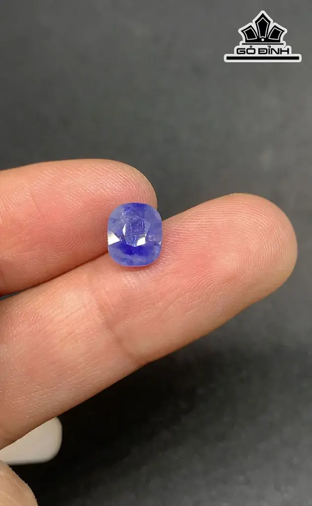 Viên Đá Sapphire Xanh Lục Yên 2,5cts