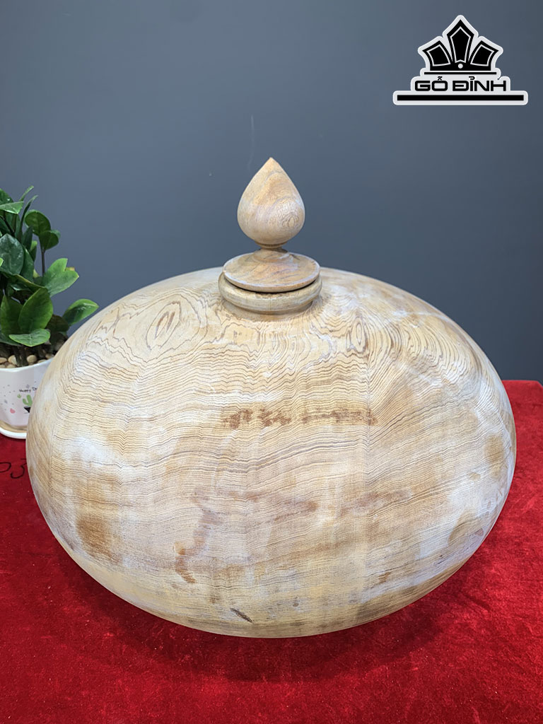 Chum Phú Quý Gỗ Ngọc Am Cao 33 Đường Kính 42 (cm)