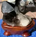 Tác Phẩm Đá Thạch Anh Khói ( Smoky Quartz ) Cao 10 Ngang 12 (cm) 805g