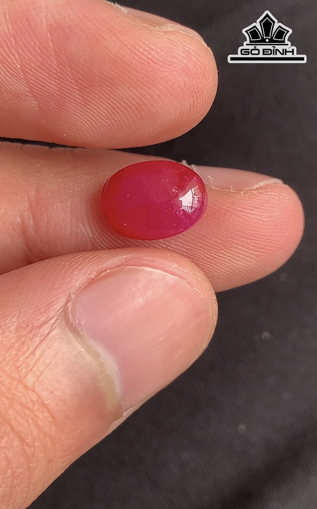 Viên Đá Ruby Lục Yên 4,5cts