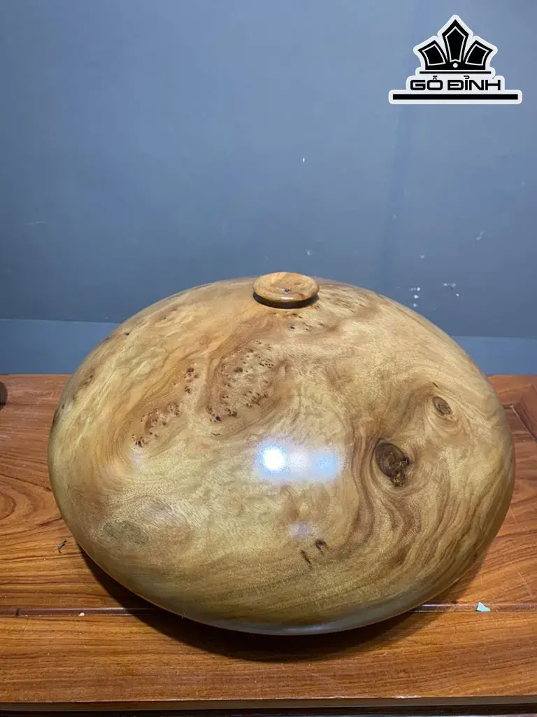 Chum Phú Quý Gỗ Nu Xá Xị Cao 21 Đường Kính 40 (cm)