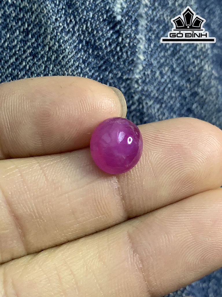 Viên Đá Ruby Cao 6 Ngang 9 Sâu 10 (mm) 5,35cts