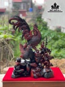 Tượng Gia Đình Gà Gỗ Trắc Cao 62 Ngang 44 Sâu 25 (cm)