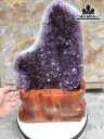 Khối Tinh Thể Đá Thạch Anh Tím  Cao 48 Ngang 28 Sâu 12 (cm) 9,2kg