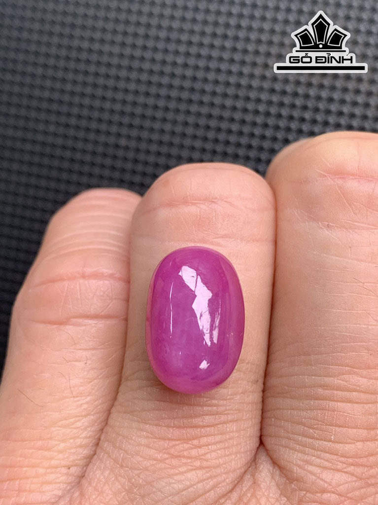 Viên Đá Ruby Sao Hồng Ngọc Yên Bái 16,9cts