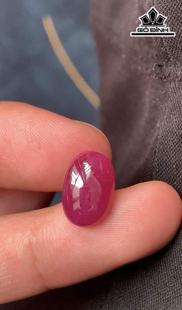 Viên Đá Ruby Yên Bái 7,2cts