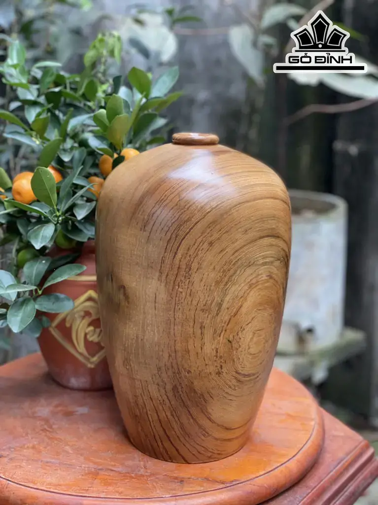 Chum Phú Quý Gỗ Ngọc Am Cao 36 Đường Kính 22 (cm)