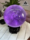 Bi Cầu Đá Thạch Anh Tím Đường Kính Hạt 14 (cm) 3,5kg