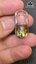Mặt Dây Chuyền Diện Quan Âm Hoa Thị Đá Thạch Anh Tóc Vàng Cao 29 Ngang 14 Sâu 8 (mm) 3g