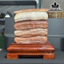 Tác Phẩm Đá Thịt Heo (Canxit) Cao 17 Ngang 18 (cm) 2,94kg