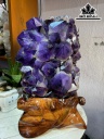 Tinh Thể Đá Thạch Anh Tím Cao 42 Ngang 22 (cm) 14,7kg