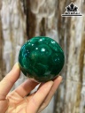 Bi Cầu Đá Malachite Đường Kính Hạt 6,5 (cm) 613g