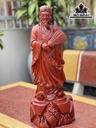 Tượng Gia Cát Lượng Gỗ Tử Đàn Cao 60 Ngang 24 Sâu 18 (cm)