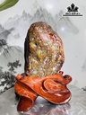 Tác Phẩm Đá Mã Não Cao 28 Ngang 20 (cm) 4,6kg