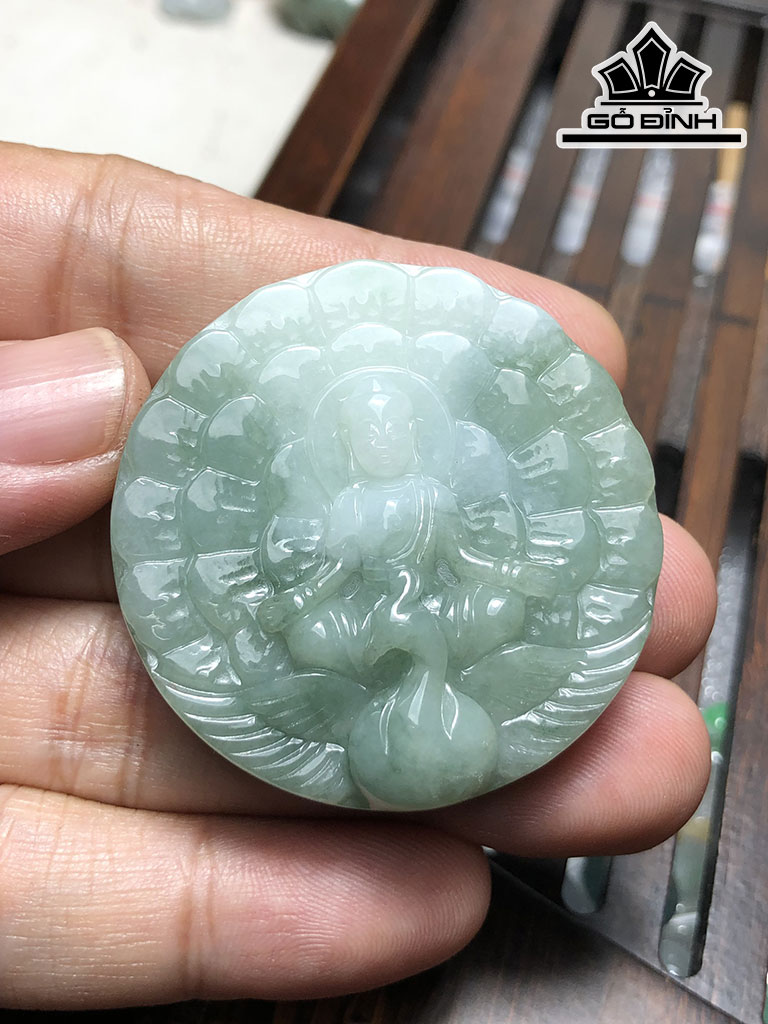 Mặt Dây Chuyền Adida Đá Cẩm Thạch Cao 41,8 Ngang 11,2 (mm) 33g