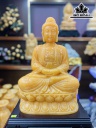 Tượng Phật Adida Tọa Đài Sen Đá Ngọc Hoàng Long Cao 59 Ngang 46 Sâu 14 Riêng Đá Cao 29 (cm)