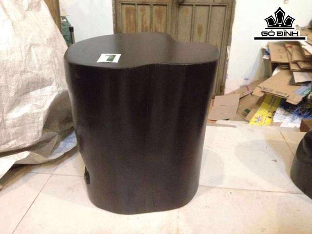 Đôn Gỗ Gỗ Sao Xanh Cao 41 Mặt 39-37 (cm) DS01