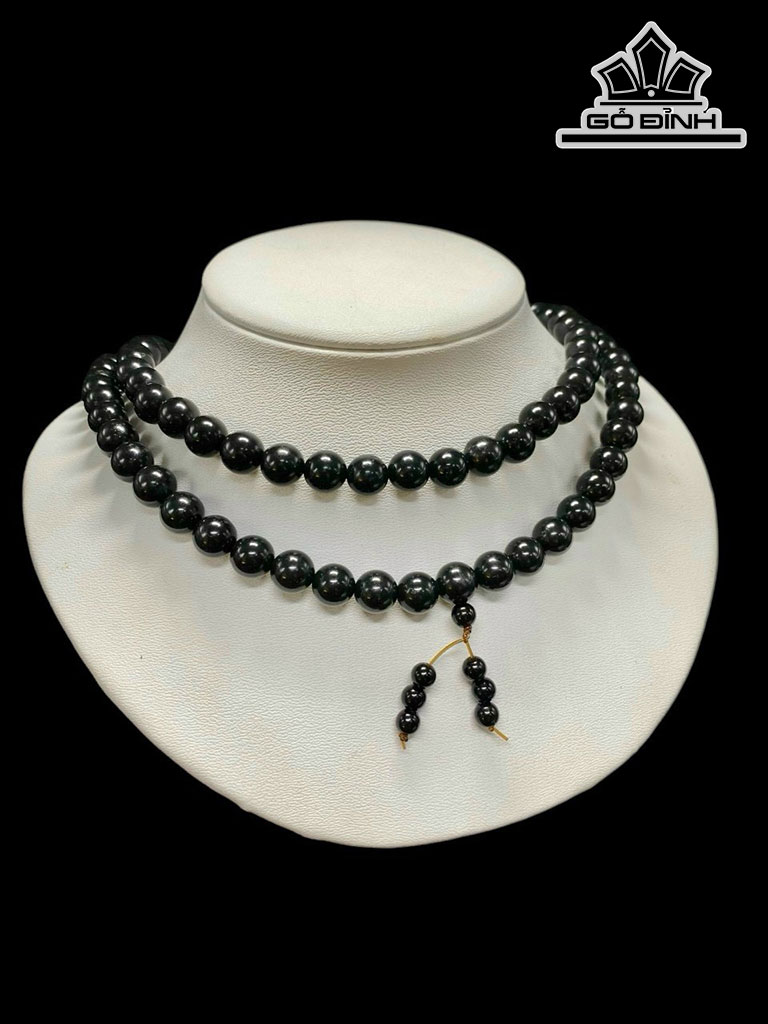 Vòng Cổ Ngọc San Hô 108 Hạt Size 10 li