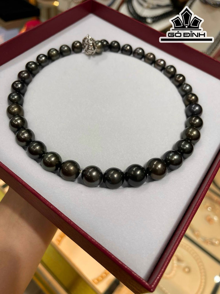 Vòng Cổ Ngọc Trai Southsea Size 11-14.8 li