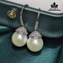 Bông Tai Ngọc Trai Tròn Size 10 li