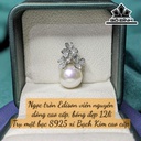 Mặt Dây Chuyền Ngọc Trai Tròn Edison Size 12 Li