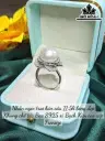 Nhẫn Ngọc Trai Bán Cầu Size 11,5 Li