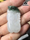 Mặt Dây Chuyền Như Ý Thiềm Thừ Đá Cẩm Thạch Cao 43,9 Ngang 21,6 Sâu 7,3 (mm) 11,8g