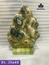 Tác Phẩm Đá Serpentine Cao 35 Ngang 48 (cm)