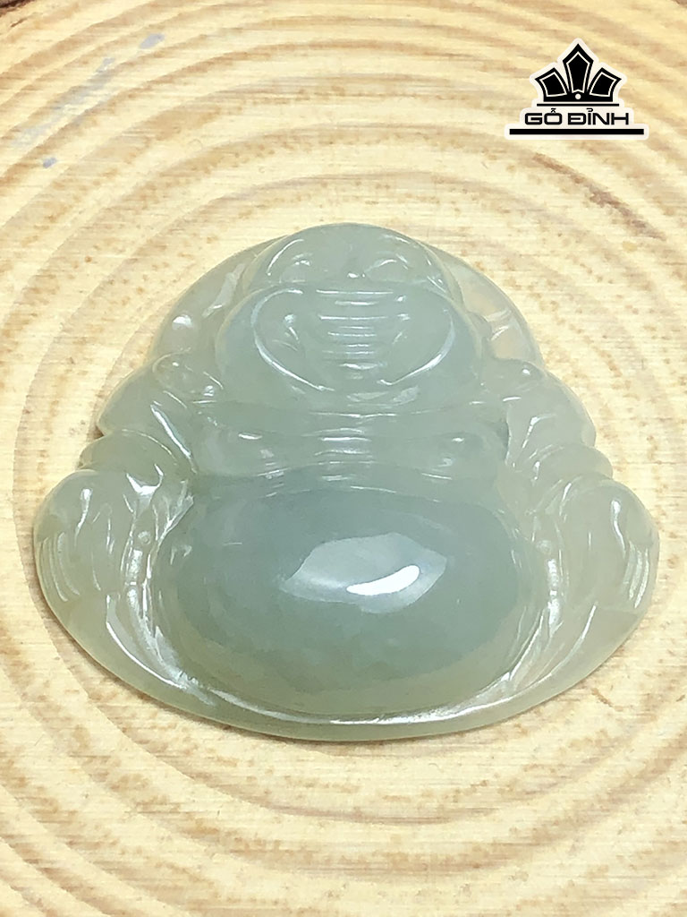 Mặt Dây Chuyền Di Lặc Đá Cẩm Thạch Cao 35,5 Ngang 39 Sâu 9,6 (mm) 18g