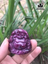 Mặt Di Lặc Đá Ruby 114cts