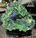 Tác Phẩm Đá Malachite Cao 19,5 Ngang 20 (cm) 2,3kg