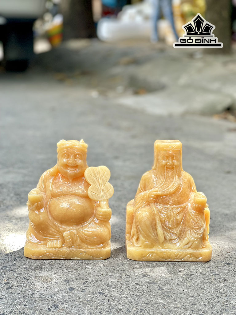 Bộ Tài Địa Đá Ngọc Hoàng Long Cao 20 (cm)