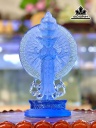 Tượng Phật Nghìn Mắt Nghìn Tay Đá Lưu Ly Cao 25 (cm)